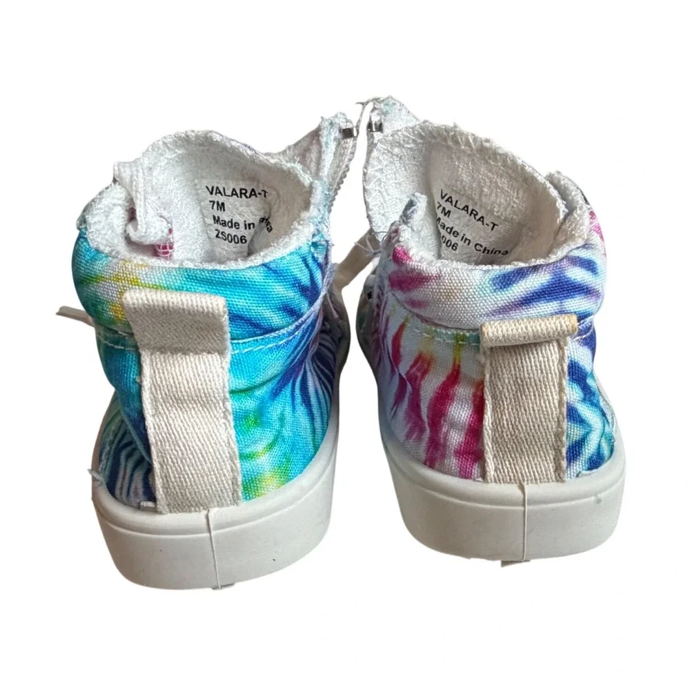 Blowfish Malibu Kids Valara-T Tie Dye High Top Sneakers Multi‎ Color Size 7M